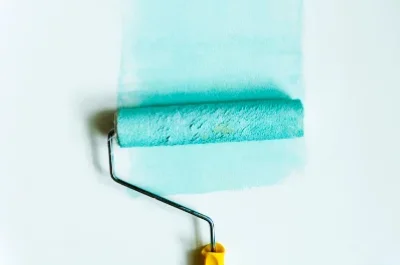 Peinture intérieure à l'Écouvotte — murs, plafonds et boiseries
